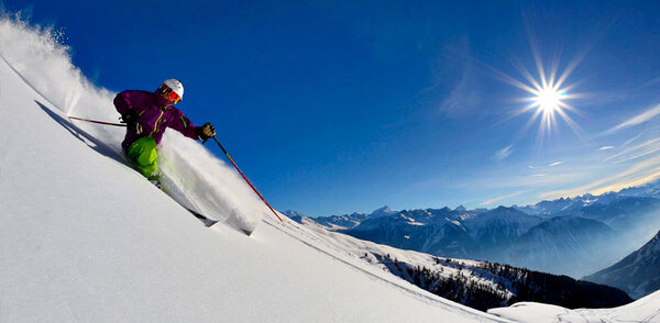 Wintersport in Leukerbad